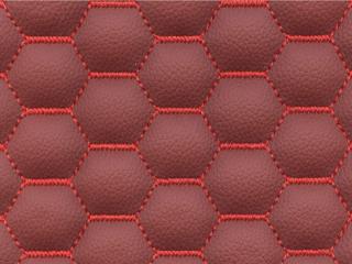 Kapitone Nakışlı Suni Deri